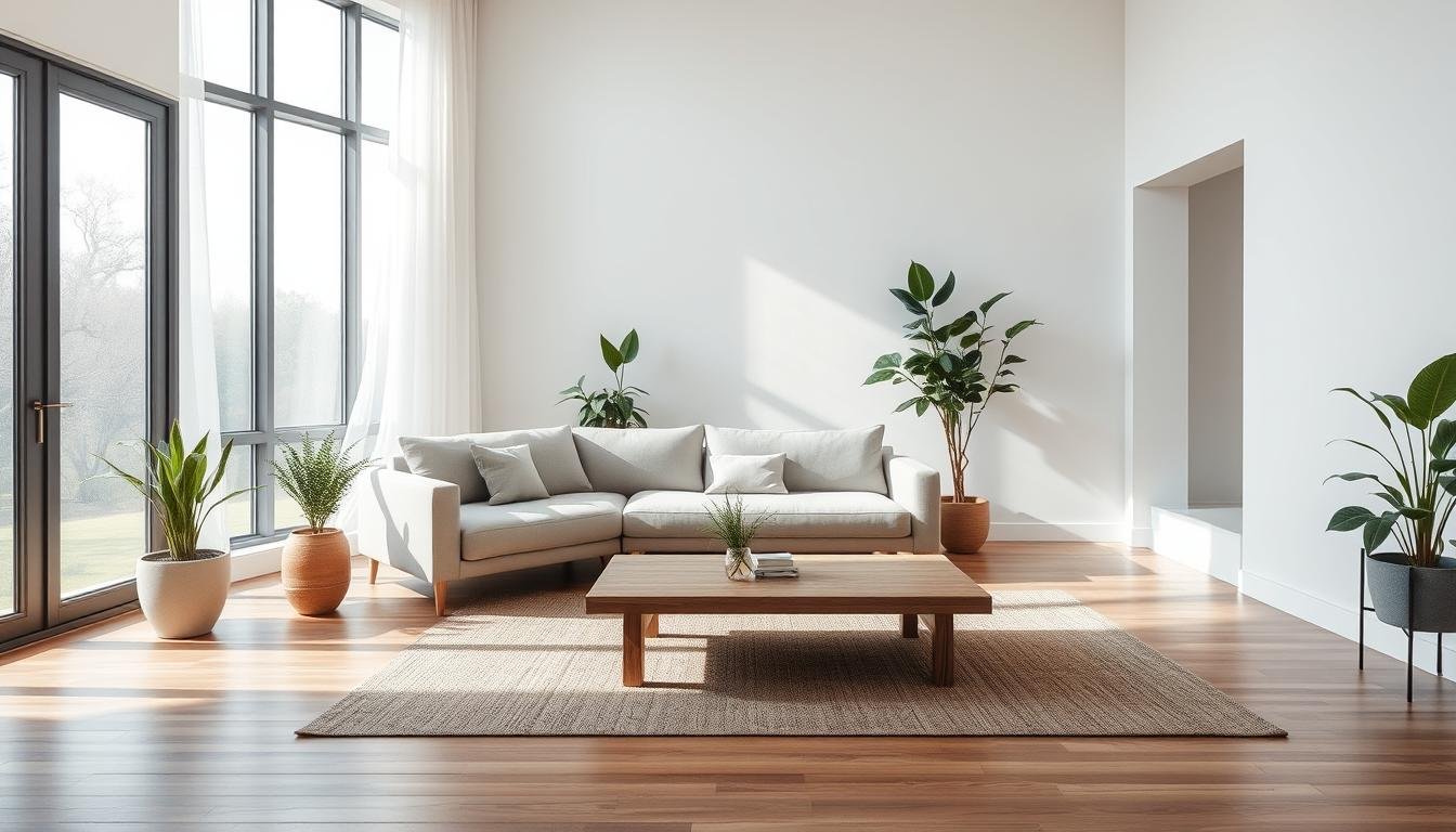 decoração de casa minimalista