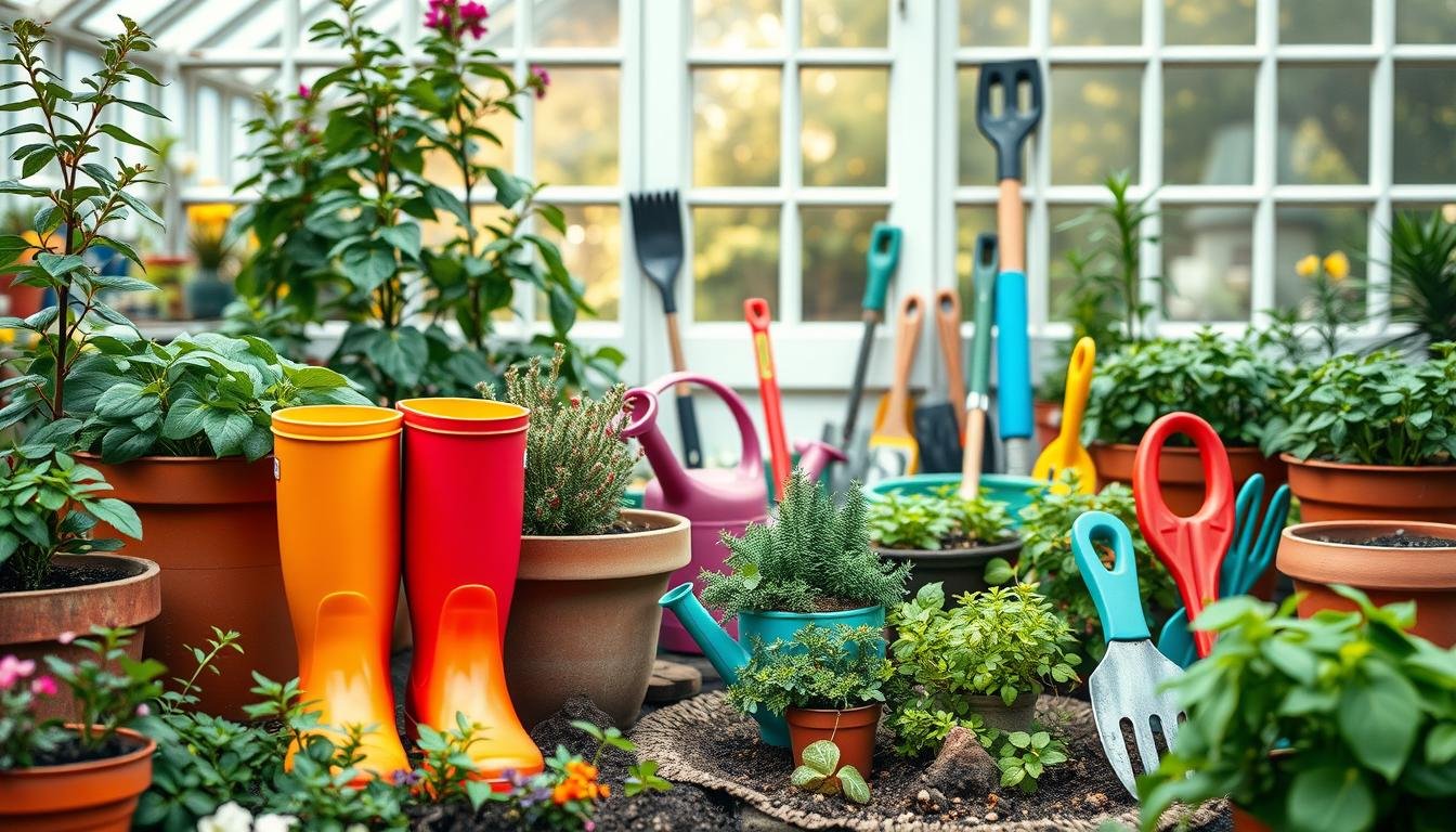 Jardineiras com botas de chuva: Decoração DIY Divertidas