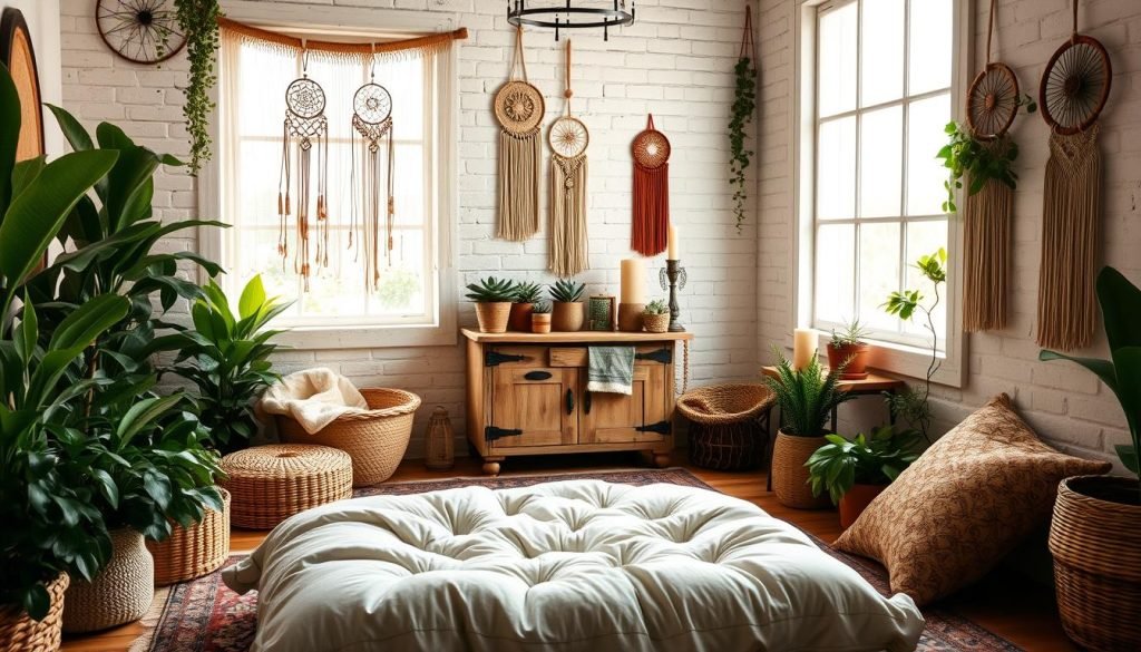 dicas de decoração boho chic